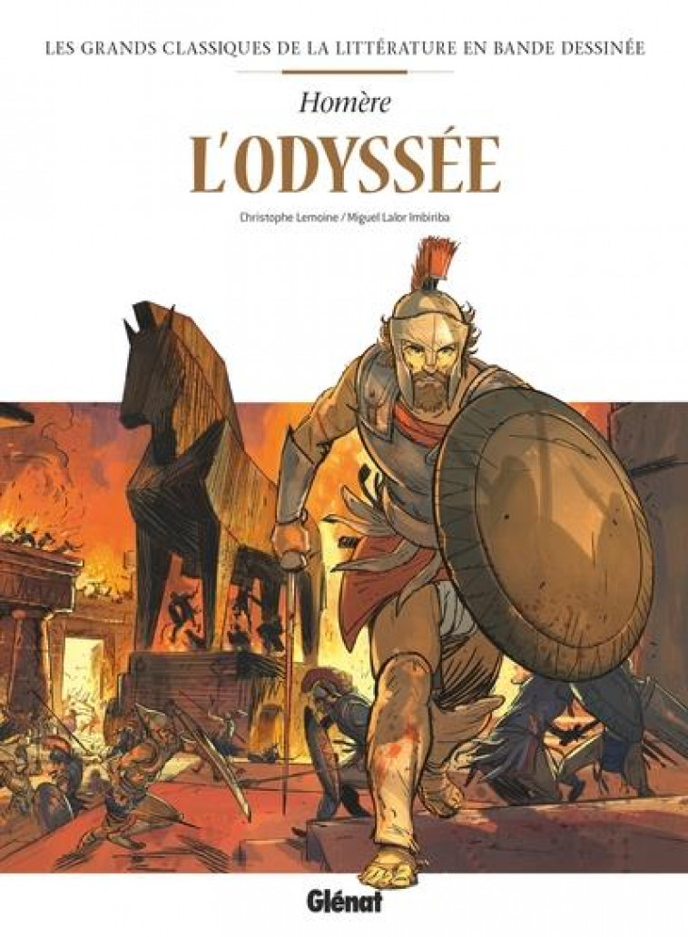 L-ODYSSEE EN BD - LEMOINE/HOMERE - GLENAT