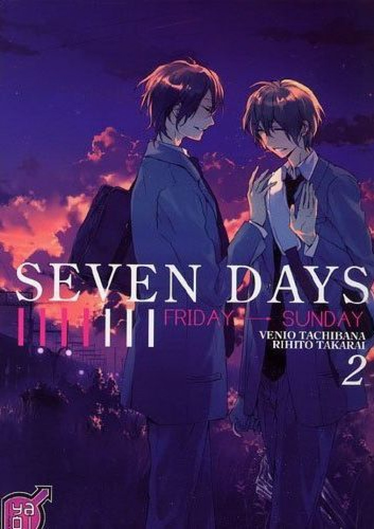 SEVEN DAYS T02 - TACHIBANA/TAKARAI - TAIFU COMICS