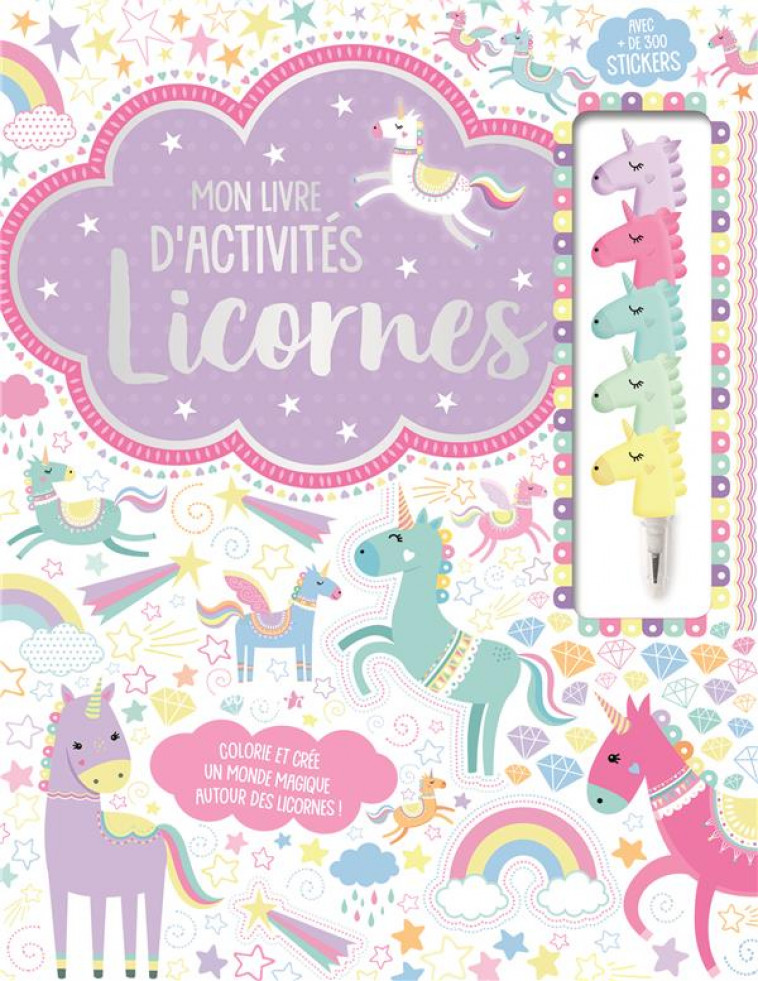 MON LIVRE D-ACTIVITES - LICORNES - MCKEOWN MARK - 1 2 3 SOLEIL