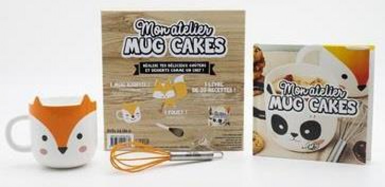 MON ATELIER MUG CAKE - FOX - COLLECTIF - I2C