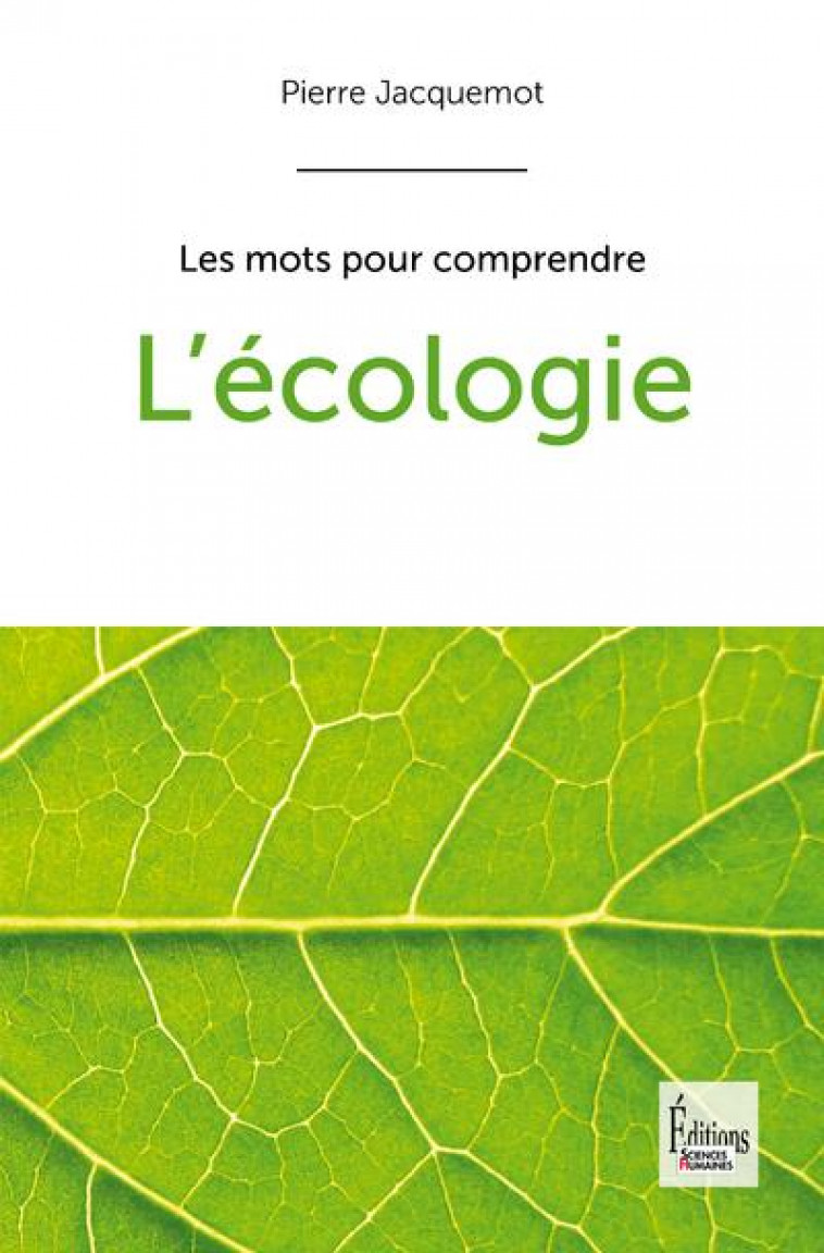 L-ECOLOGIE - JACQUEMOT PIERRE - SCIENCES HUMAIN