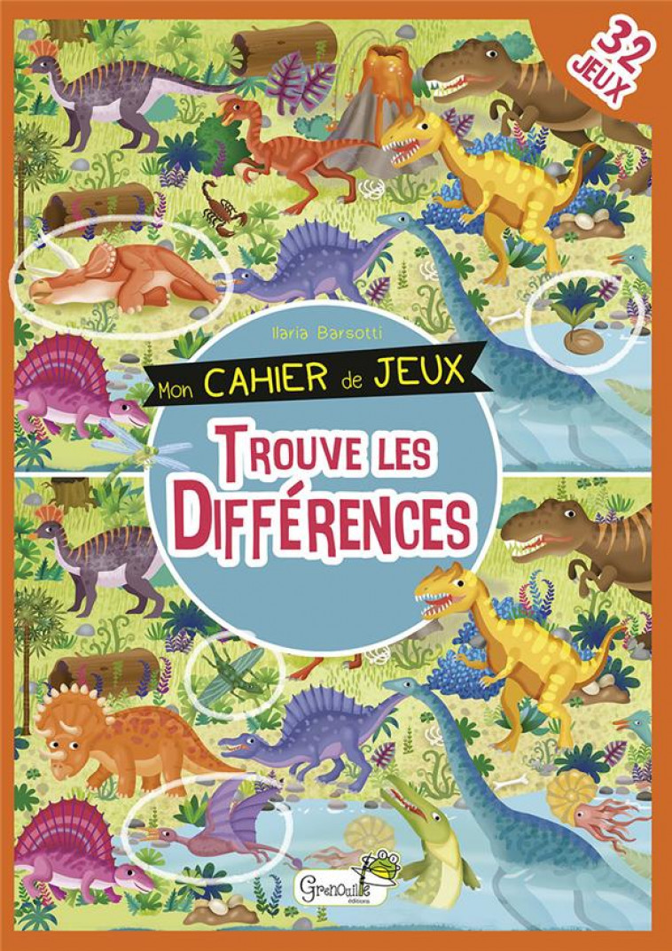 TROUVE LES DIFFERENCES - COLLECTIF - GRENOUILLE