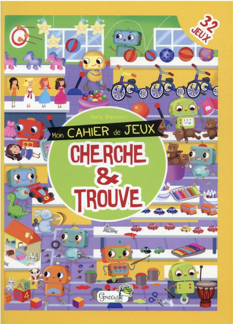 CHERCHE ET TROUVE - COLLECTIF - GRENOUILLE