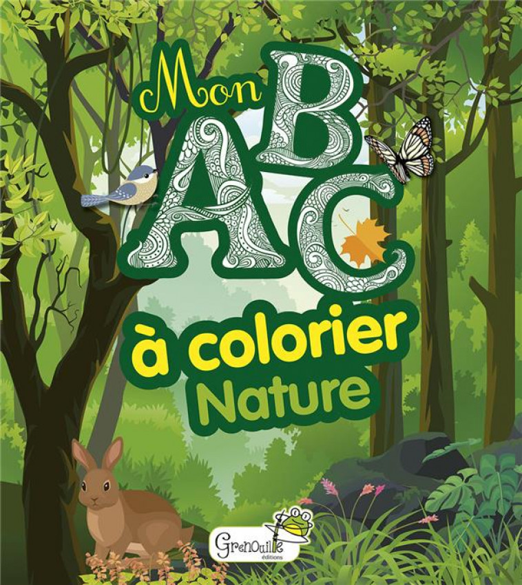 NATURE - MON ABC A COLORIER - XXX - GRENOUILLE