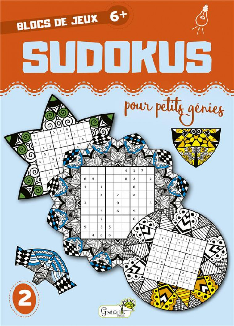 SUDOKUS POUR PETITS GENIES - XXX - GRENOUILLE