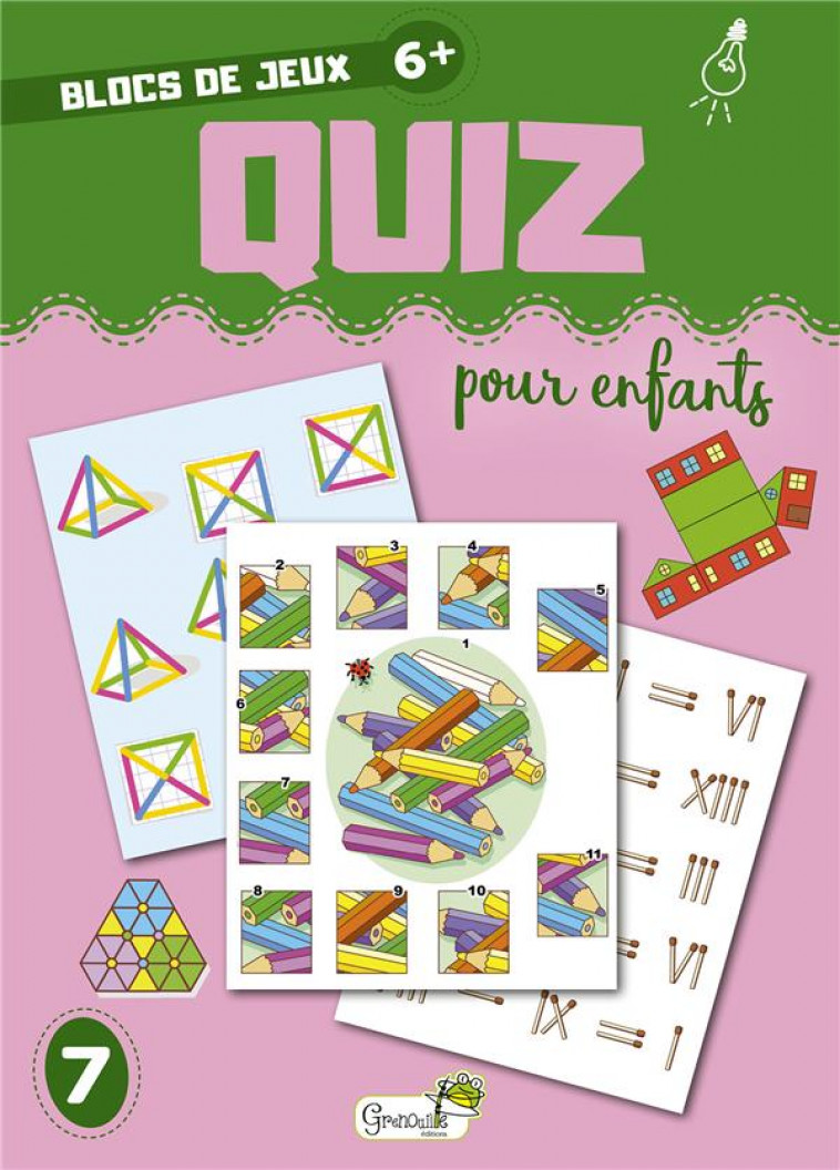 QUIZ POUR ENFANTS - XXX - GRENOUILLE