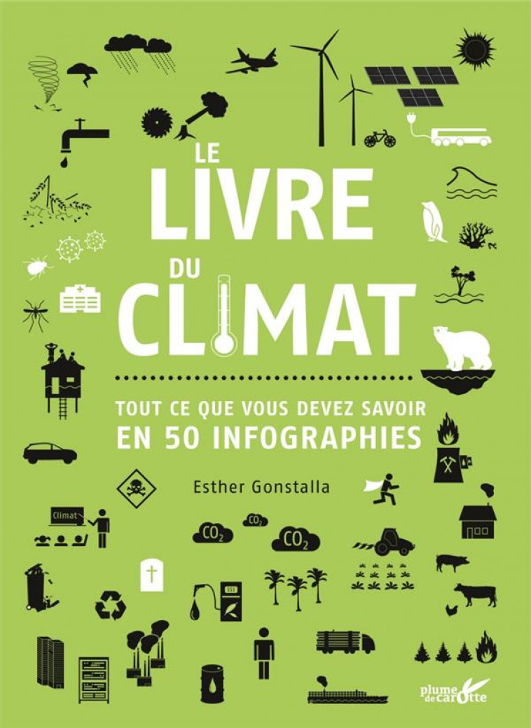 LE LIVRE DU CLIMAT - TOUT CE QUE VOUS DEVEZ SAVOIR EN 50 INF - GONSTALLA ESTHER - PLUME CAROTTE