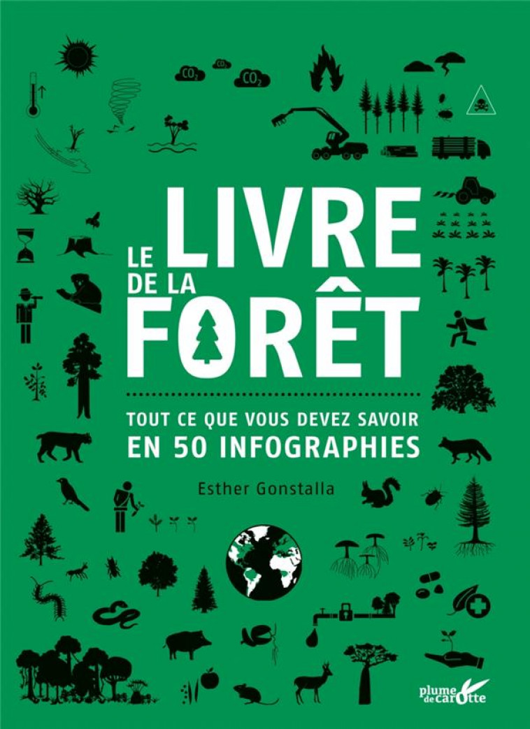 LE LIVRE DE LA FORET - TOUT CE QUE VOUS DEVEZ SAVOIR EN 50 I - GONSTALLA ESTHER - PLUME CAROTTE