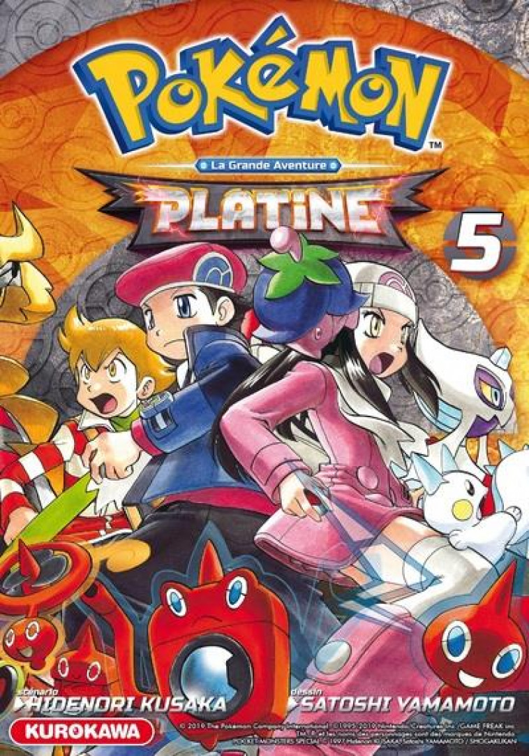 POKEMON DIAMANT PERLE / PLATINE - TOME 5 - VOL05 - KUSAKA/YAMAMOTO - KUROKAWA