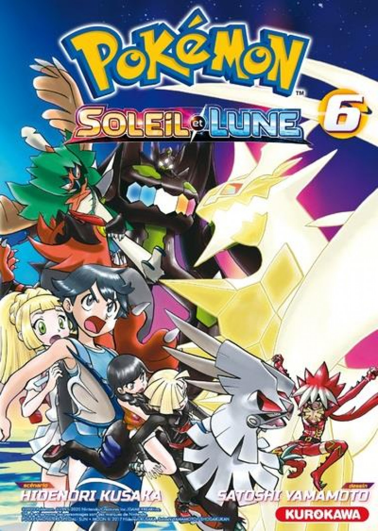 POKEMON SOLEIL ET LUNE - TOME 6 - VOL06 - KUSAKA/YAMAMOTO - KUROKAWA