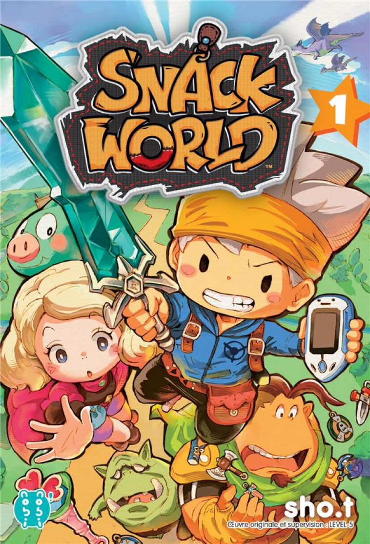 SNACK WORLD T01 - SHO.T - NOBI NOBI