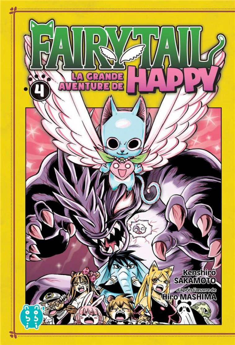 FAIRY TAIL - LA GRANDE AVENTURE DE HAPPY T04 - SAKAMOTO/MASHIMA - NOBI NOBI