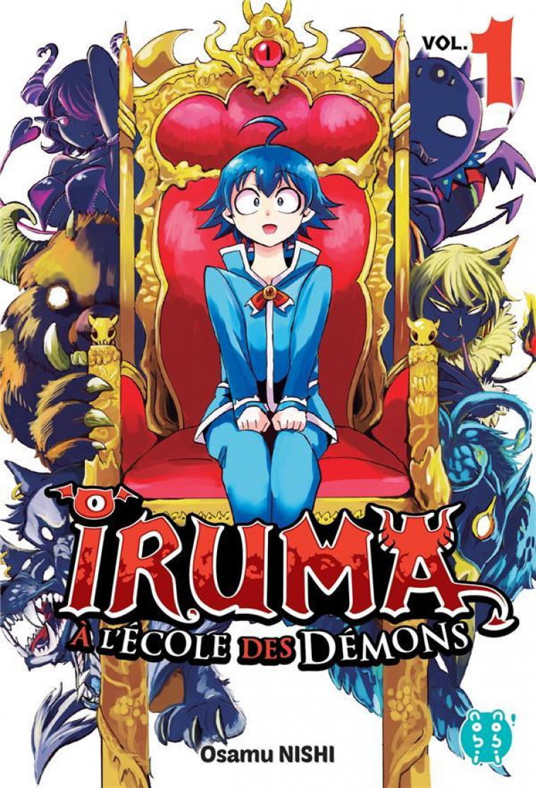 IRUMA A L-ECOLE DES DEMONS - TOME 1 - NISHI OSAMU - NOBI NOBI