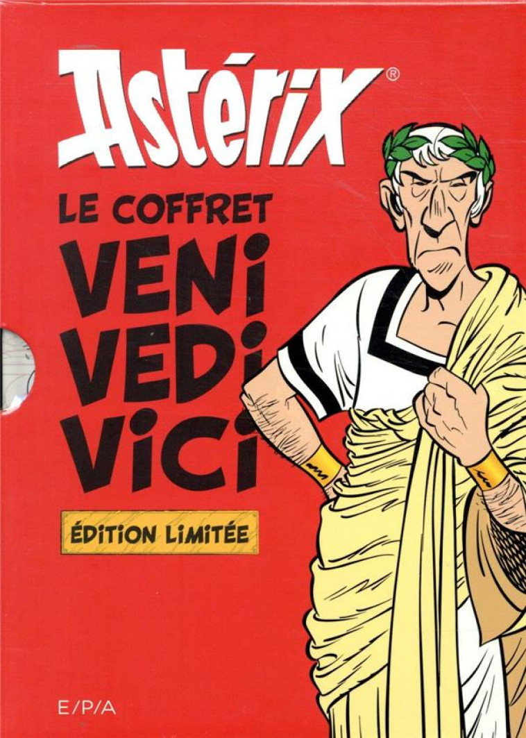 ASTERIX - LE COFFRET VENI VIDI VICI - MOLIN BERNARD-PIERRE - EPA