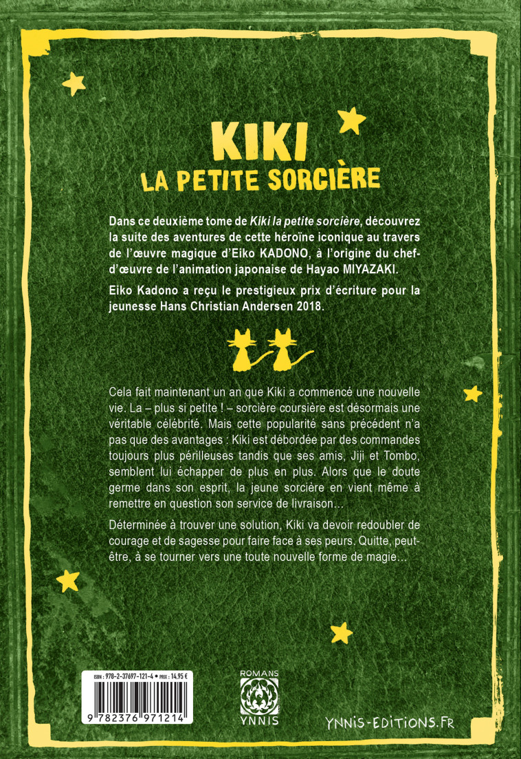 KIKI, LA PETITE SORCIERE - T02 - KIKI LA PETITE SORCIERE 2 - LES RACINES DE LA MAGIE - KADONO EIKO - YNNIS