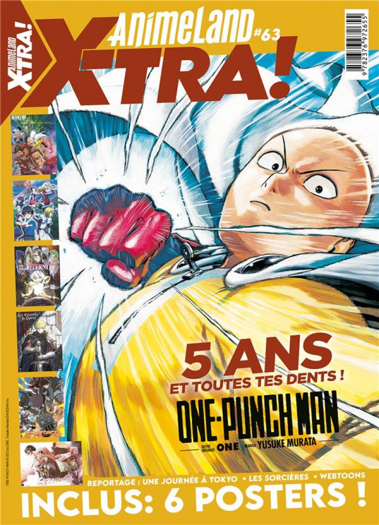 ANIMELAND XTRA - T63 - ANIMELAND XTRA 63 ONE PUNCH MAN - TEAM ANIMELAND - NC