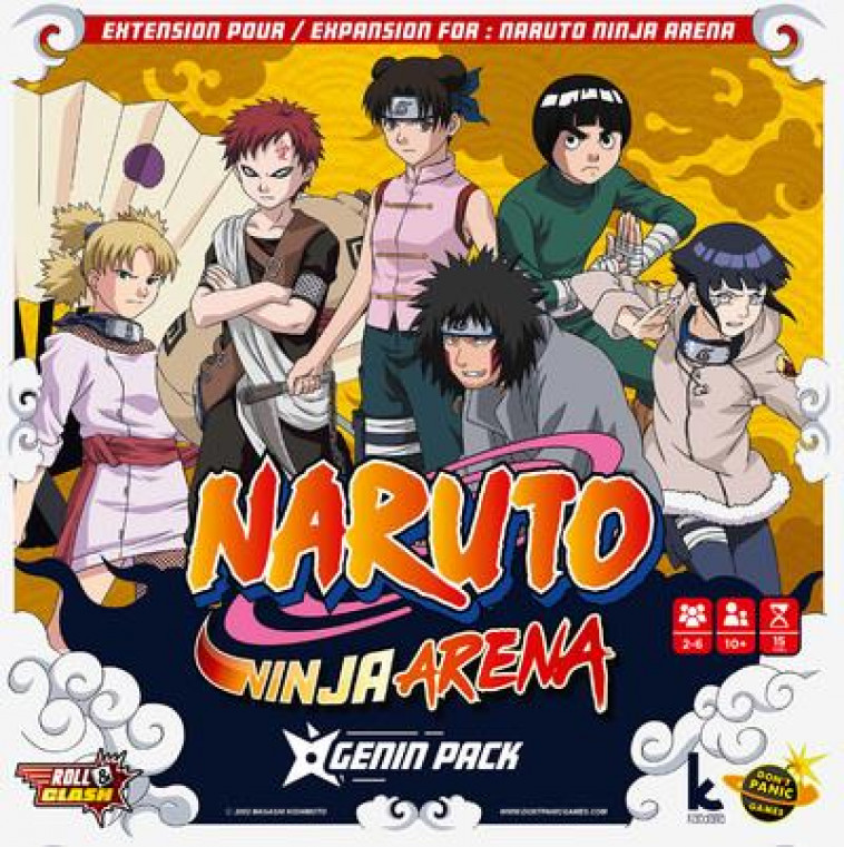 NARUTO NINJA ARENA GENIN PACK - XXX - NC