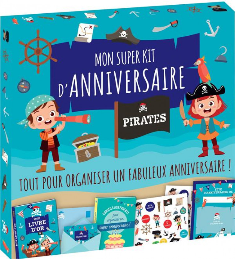 MON SUPER KIT D ANNIVERSAIRE  PIRATES - XXX - NC