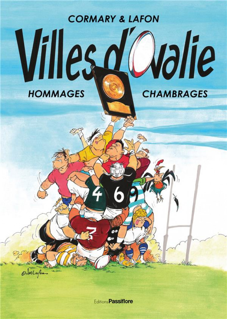 VILLES D-OVALIE - HOMMAGES, CHAMBRAGES - CORMARY JEAN-MICHEL - PASSIFLORE