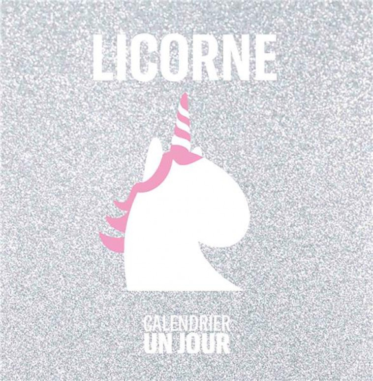 CALENDRIER JOUR APRES JOUR - LICORNES - COLLECTIF - PAPIER CADEAU