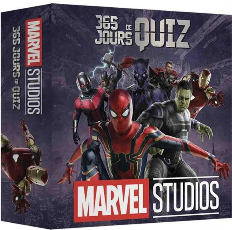 QUIZ 365 JOURS - MARVEL CINEMATIC UNIVERSE NOUVELLE EDITION - COLLECTIF - PAPIER CADEAU