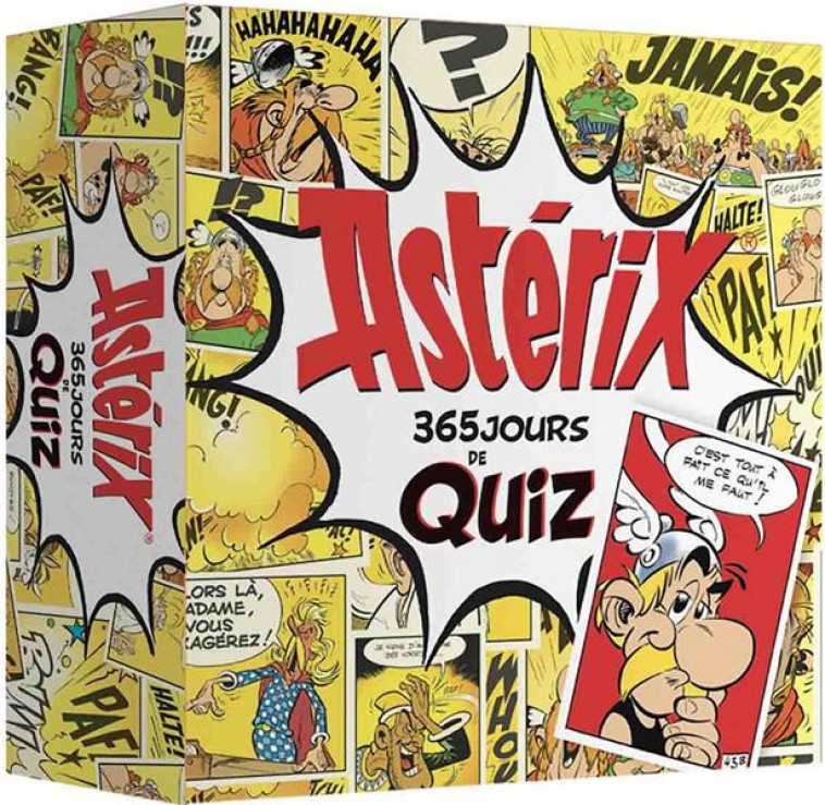 QUIZ 365 JOURS - ASTERIX NOUVELLE EDITION - COLLECTIF - PAPIER CADEAU