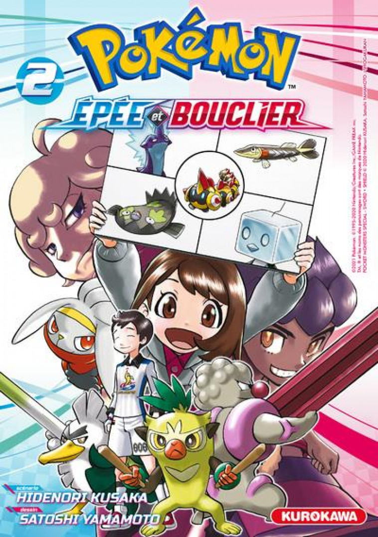 POKEMON EPEE ET BOUCLIER - TOME 2 - VOL02 - KUSAKA/YAMAMOTO - 48H BD