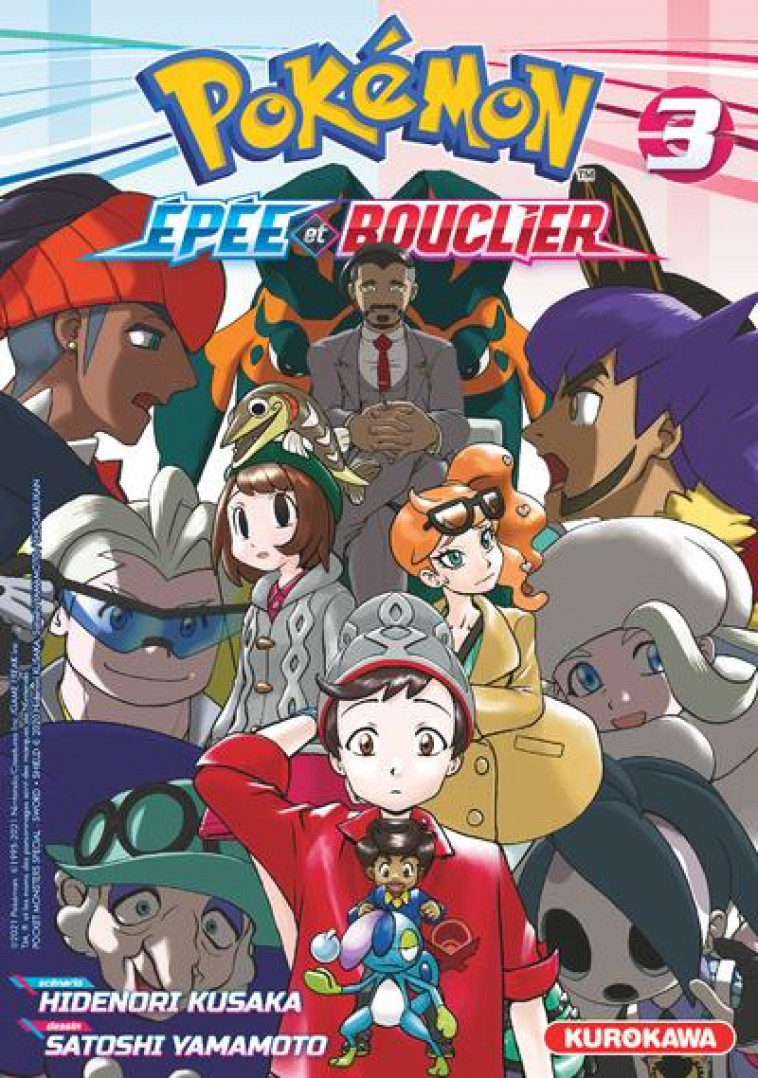 POKEMON EPEE ET BOUCLIER - TOME 3 - VOL03 - KUSAKA/YAMAMOTO - 48H BD