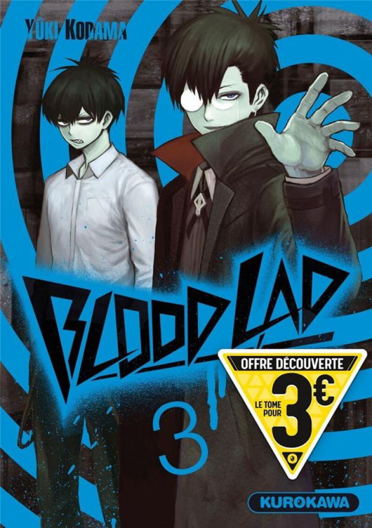 BLOOD LAD - TOME 3 - OFFRE DECOUVERTE - KODAMA YUKI - 48H BD