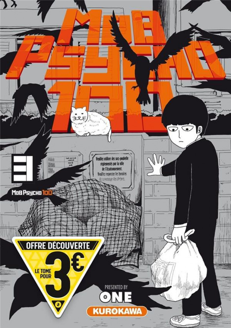 MOB PSYCHO 100 - TOME 3 - OFFRE DECOUVERTE - ONE - 48H BD