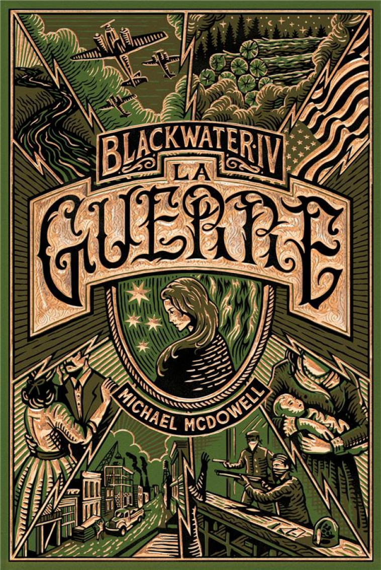 BLACKWATER 4 - LA GUERRE - L-EPIQUE SAGA DE LA FAMILLE CASKE - MCDOWELL MICHAEL - LOUVERTURE