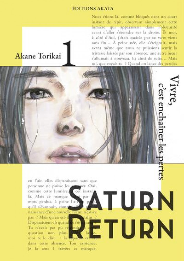 SATURN RETURN - TOME 1 (VF) - VOL01 - TORIKAI AKANE - AKATA