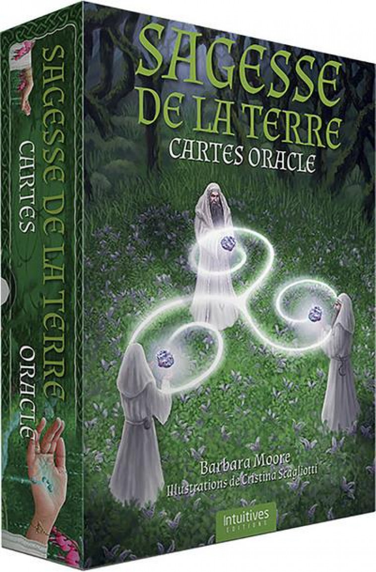 COFFRET SAGESSE DE LA TERRE - CARTES ORACLE - MOORE/SCAGLIOTTI - EDT INTUITIVES