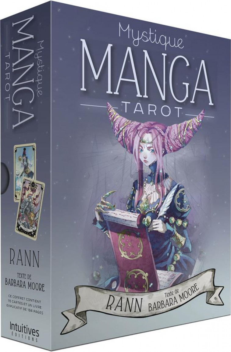 COFFRET MYSTIQUE MANGA TAROT - MOORE/RANN - EDT INTUITIVES