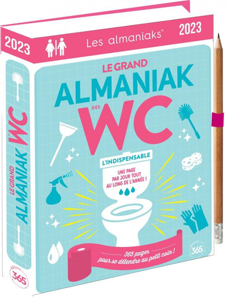 LE GRAND ALMANIAK DES WC 2023 - QUIZ LUDIQUES, JEUX, INFOS INSOLITES POUR TOUTE L-ANNEE - GOLDSTUCK J-C. - 365 PARIS