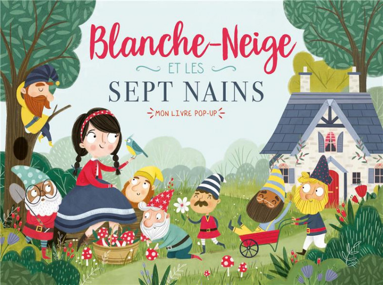 MON LIVRE POP-UP - BLANCHE NEIGE ET LES SEPT NAINS - COLLECTIF - 1 2 3 SOLEIL