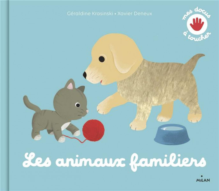 LES ANIMAUX FAMILIERS - INTERIEUR CARTE - DENEUX/KRASINSKI - MILAN