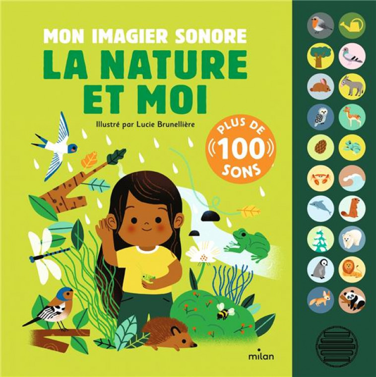 MON IMAGIER SONORE - LA NATURE ET MOI - BRUNELLIERE LUCIE - MILAN