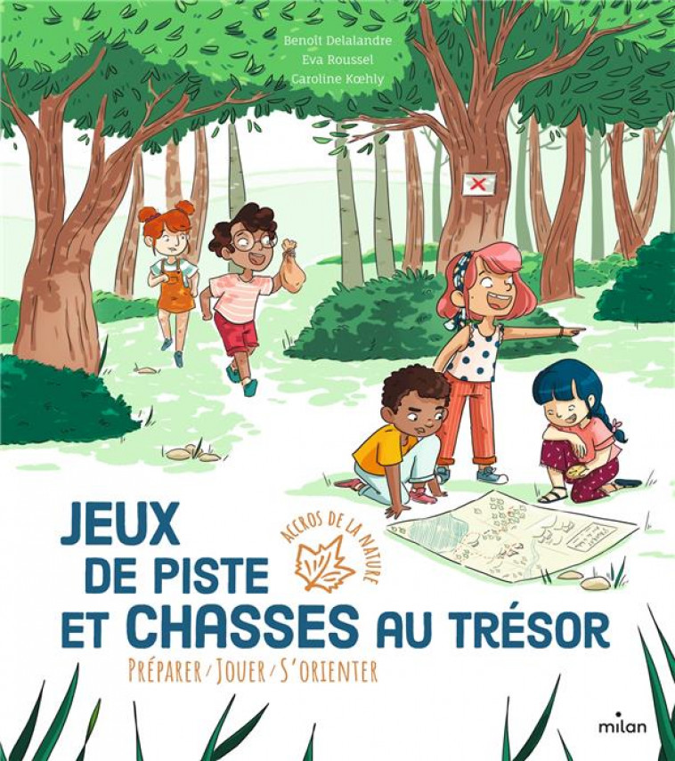 JEUX DE PISTE ET CHASSES AU TRESOR - DELALANDRE/ROUSSEL - MILAN