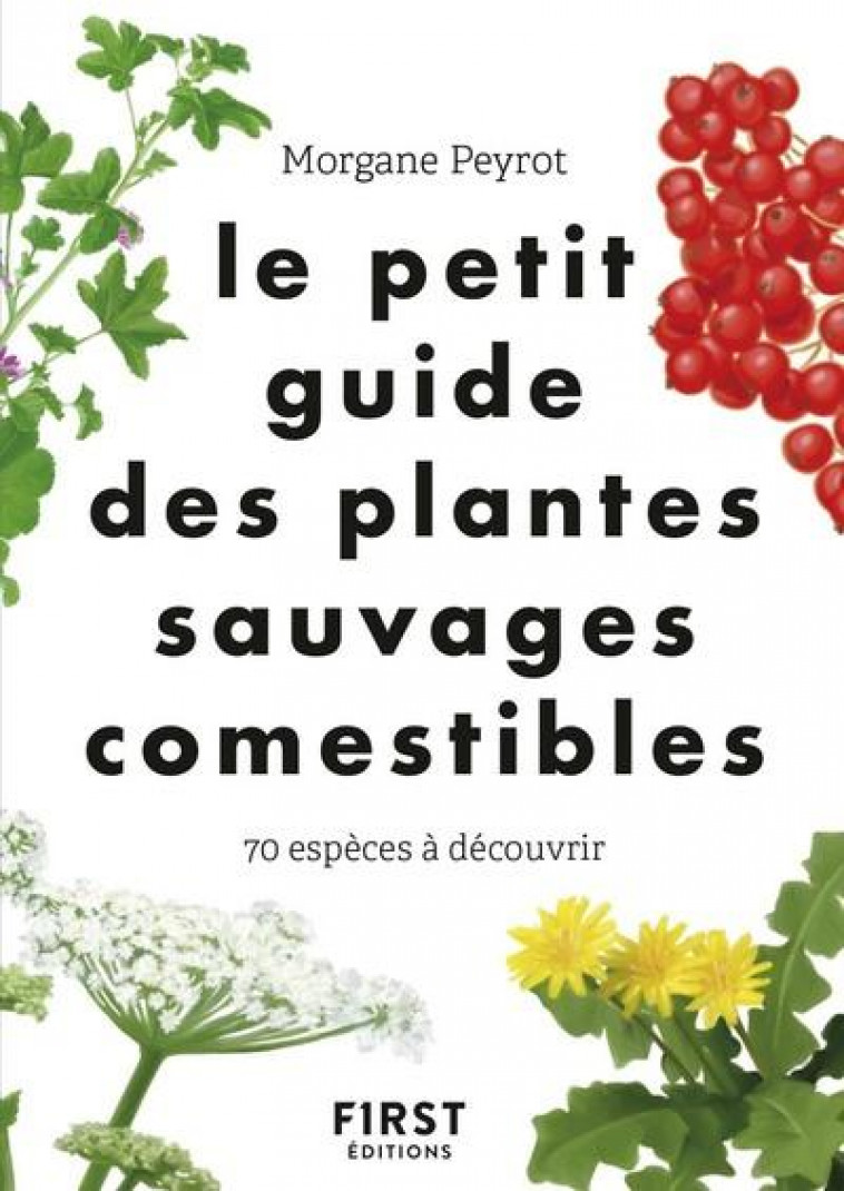 LE PETIT GUIDE DES PLANTES SAUVAGES COMESTIBLES - PEYROT MORGANE - FIRST