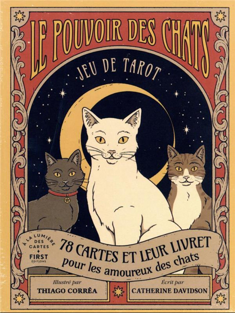 TAROT LE POUVOIR DES CHATS - DAVIDSON/CORREA - NC