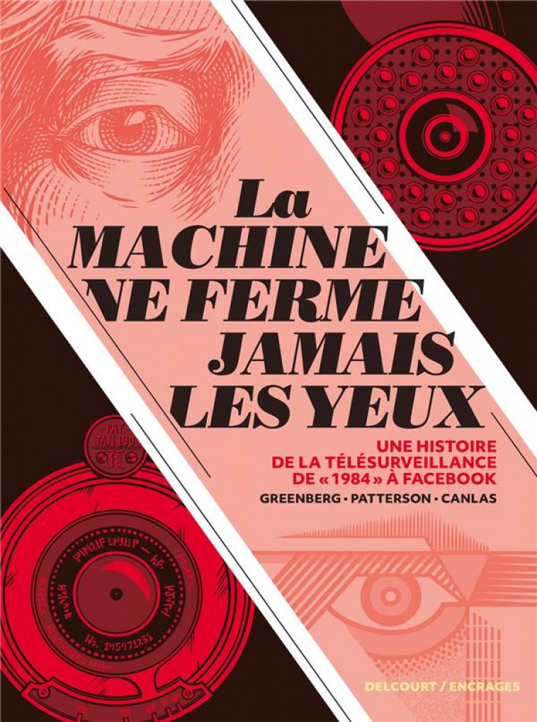 LA MACHINE NE FERME JAMAIS LES YEUX - ONE-SHOT - LA MACHINE NE FERME JAMAIS LES YEUX - CANLAS/GREENBERG - DELCOURT