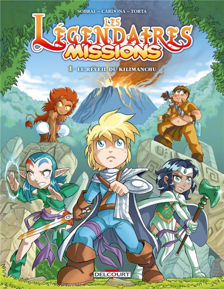 LES LEGENDAIRES - MISSIONS T01 - LE REVEIL DU KILIMANCHU - SOBRAL/CARDONA - DELCOURT