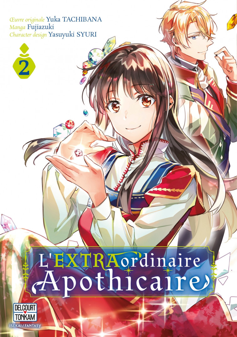 L'EXTRAordinaire Apothicaire T02 - Tachibana Yuka, Fujiazuki Fujiazuki - DELCOURT