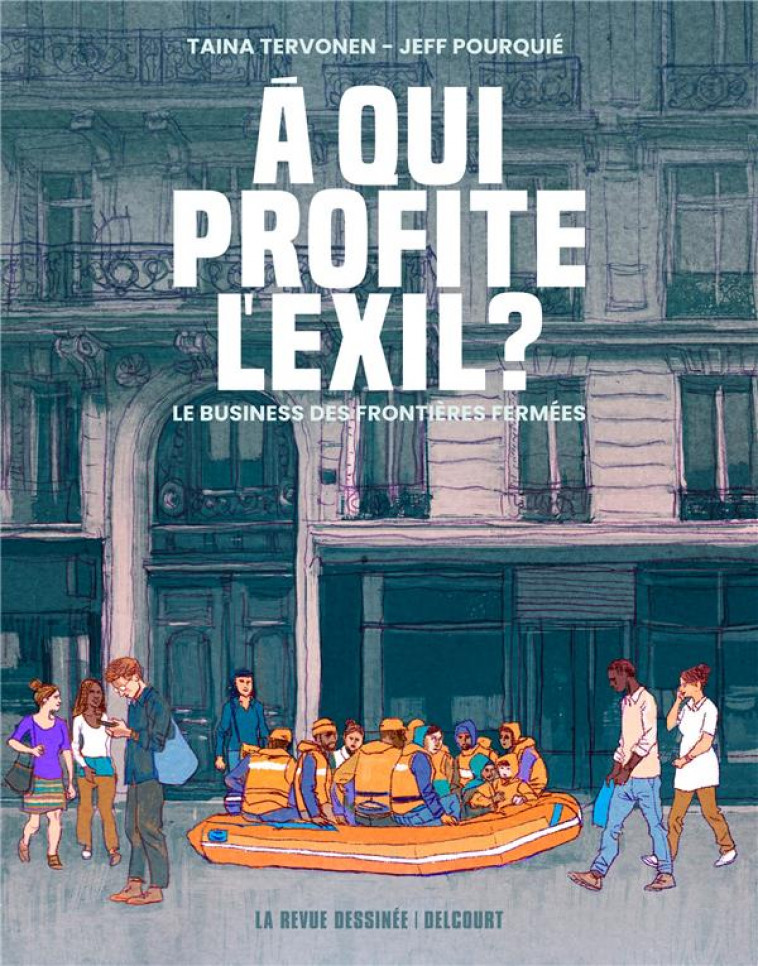 A QUI PROFITE L-EXIL ? - ONE SHOT - A QUI PROFITE L-EXIL ? - POURQUIE/TERVONEN - DELCOURT