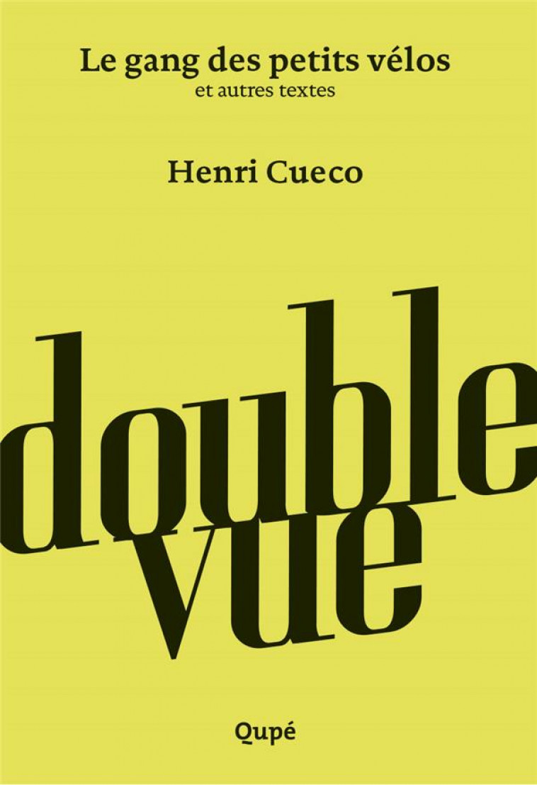 DOUBLE VUE - CUECO - DU LUMIGNON