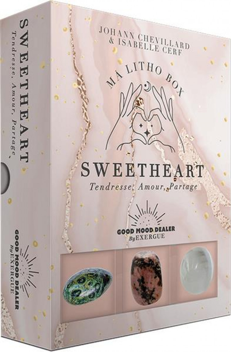 COFFRET MA LITHO BOX - SWEETHEART (TENDRESSE, AMOUR, PARTAGE) - CERF/CHEVILLARD - BOOKS ON DEMAND