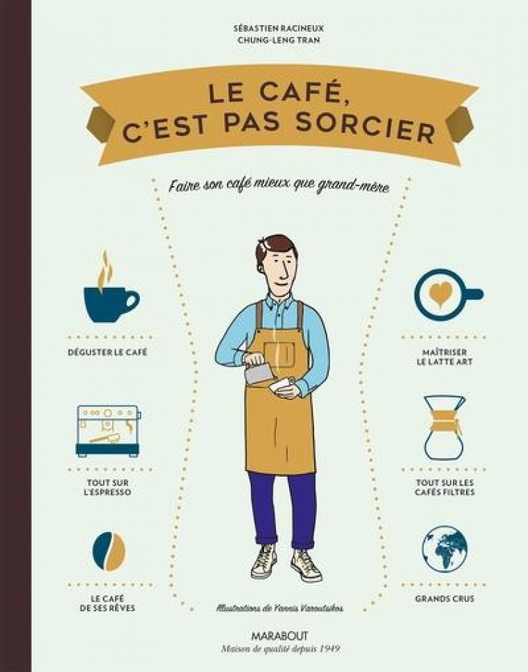 LE CAFE C-EST PAS SORCIER - TRAN/RACINEUX - Marabout