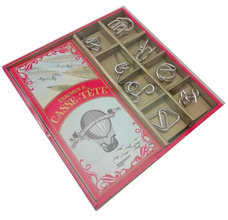 COFFRET ENIGMES & CASSE-TETE EXTRAORDINAIRES - COLLECTIF - MARABOUT