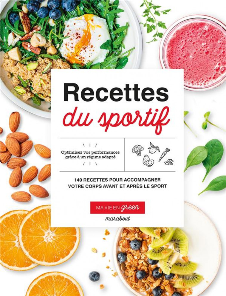 MA VIE EN GREEN - RECETTES POUR SPORTIFS - GREEN FERN - MARABOUT